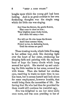 "Keep a good heart". A story for the merry Christmas time | Cousin Carrie