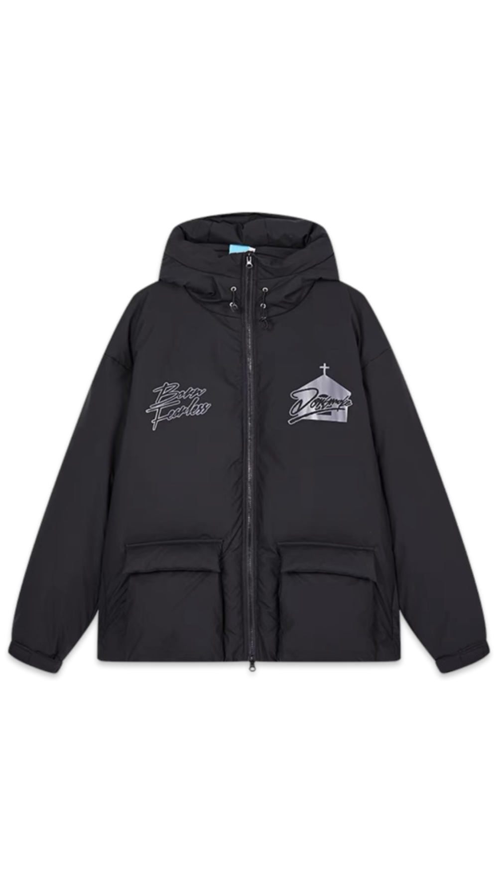 [FROM MOSCOW] Пуховик DONSMOKE "Church Logo" Down Jacket w Hood