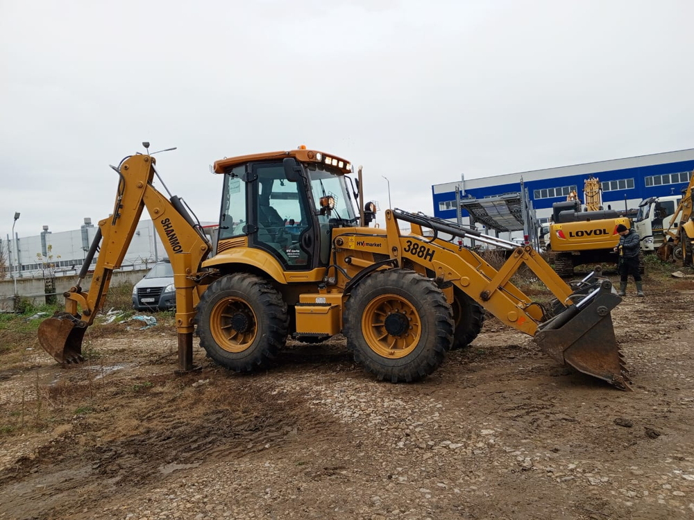 SHANMON 388 Экскаватор-погрузчик 388H (Дизельный, 4,8 л, 102 л.с., АТ)