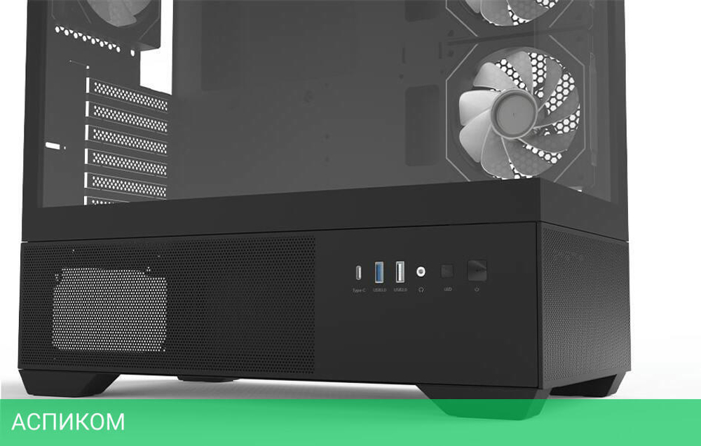 Корпус Zalman Chronix без БП Black