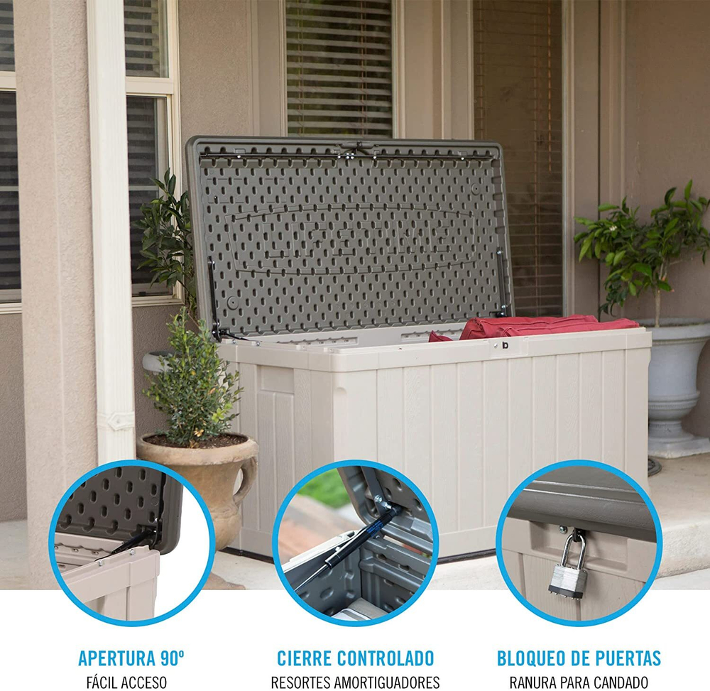 Пластиковый сундук LifeTime 440 л