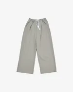 Брюки One Two Baggy Trousers Logo Drizzle серые