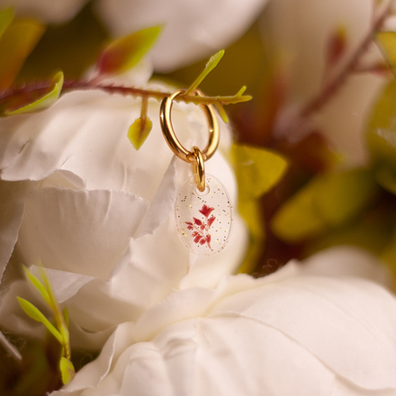 Моносерьга "Лилия" ➰