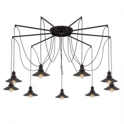 Citilux Эдисон CL451292 Люстра паук Венге