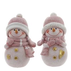 GAEM Фигурка декоративная "Снеговик", L5 W5 H8 см, 2в.