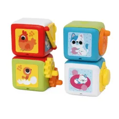 Игрушка развивающая Chicco Кубики Монтессори