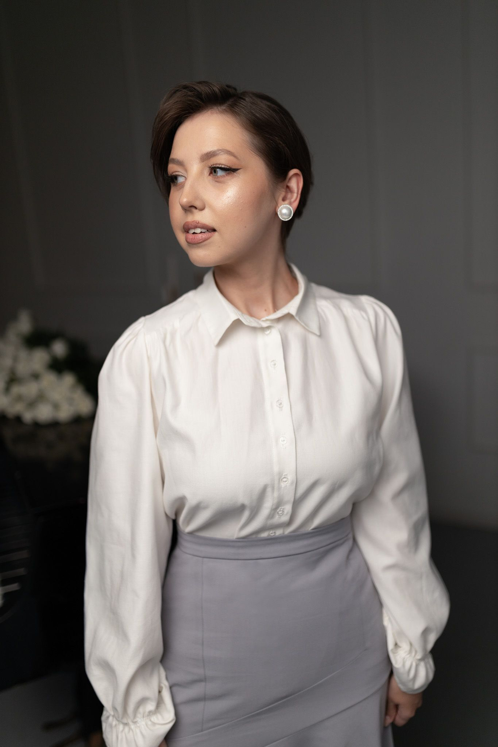 Бумажная выкройка блузка Инчхон 58 размер 164 рост