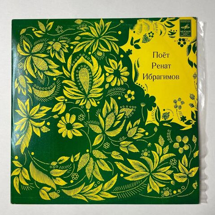 Винтажная виниловая пластинка LP Ренат Ибрагимов Поет (СССР 1980)