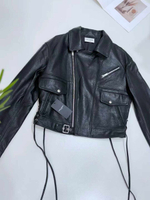 Кожаная куртка Yves Saint Laurent, арт. 486089994