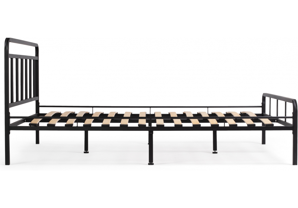 Кровать Woodville Рейк 140х200 черная