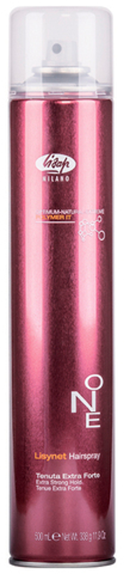 Lisynet ONE - Лак для укладки волос сильной фиксации