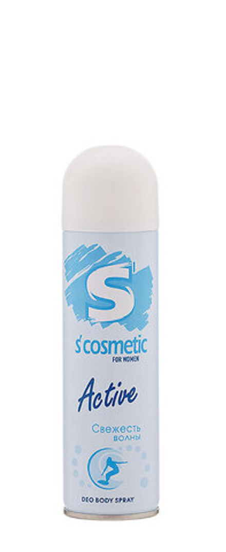 Дезодорант для тела 145 мл S Cosmetic for women Activ Свежесть волны