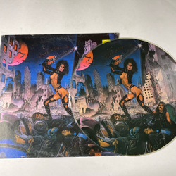 Винтажная виниловая пластинка LP Jag Panzer (USA 1983) Picture Disck