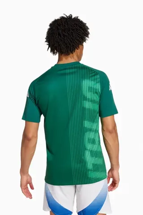 Футболка adidas Италия 2024 Pre-Match - зеленый
