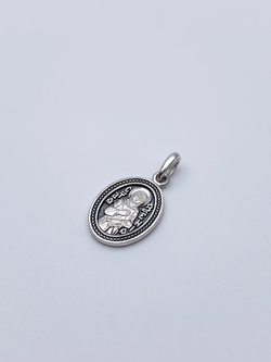 Образок из серебра/Чернение/С подвижным ухом/Ксения