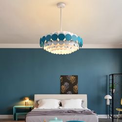 Люстра На Штанге Asola D80 Blue By Imperiumloft By Imperiumloft