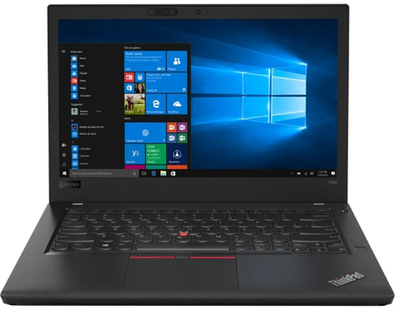 14" Ноутбук Lenovo ThinkPad T480 (1920x1080, Intel Core i5-8250U, RAM 16ГБ, SSD 256ГБ, Intel HD Graphics 620, Win 10 Pro)