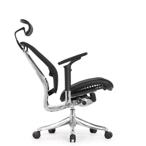 Кресло EXPERT 2 SPRING HSPM 01 (подлокотник 6D(360),сетка черная / каркас черный)