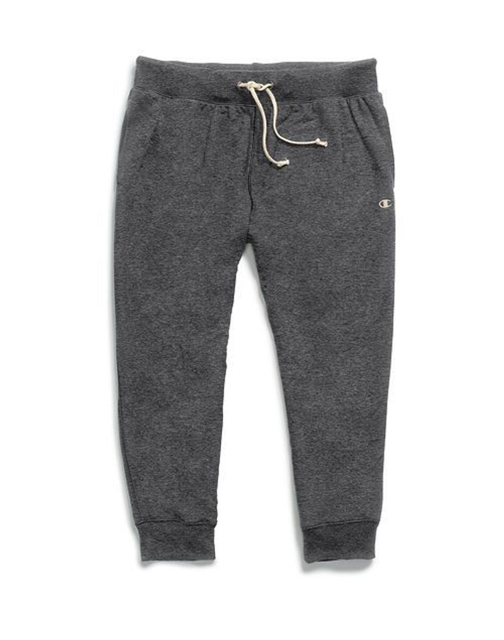 Свободные спортивные капри с эластичными манжетами (Размер: S) (Цвет: серый)