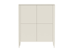 Шкаф Type 4 двери (молочный)
