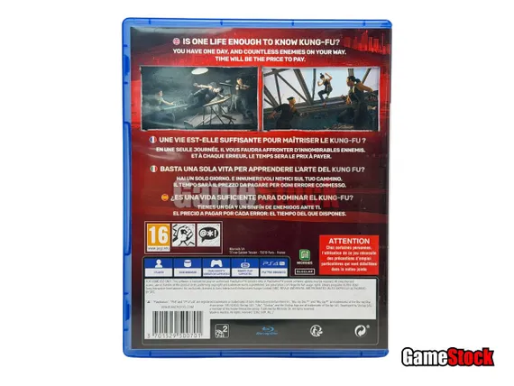 PS4 Sifu (Б/У, Русские субтитры, CUSA-25761)