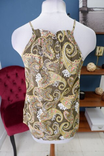 Топ легкий с принтом 44 размер