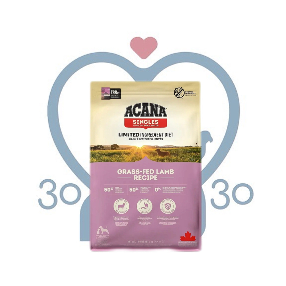 ACANA DOG GRASS-FED LAMB 6 кг /ягненок/беззерновой корм для собак 6 кг
