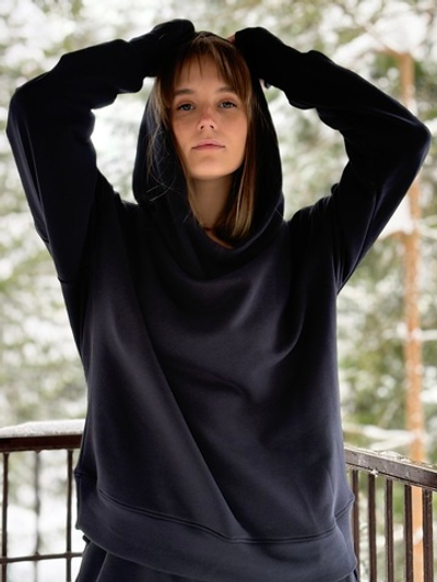 Худи /синий / унисекс / петля