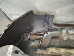 Бампер задний Renault Duster 1 15-21 Б/У Оригинал 850225435R