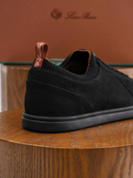 Черные кроссовки Loro Piana Soho 2.0 Walk