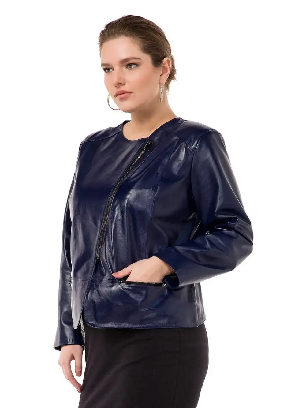 Косуха кожаная из натуральной кожи Турция