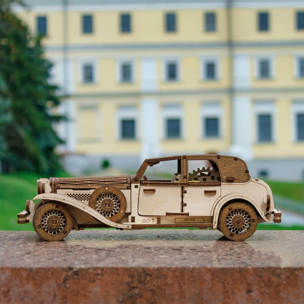 Деревянный конструктор Ретроавтомобиль Фердинанд (EWA)