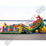 Большая и высокая горка "Змей Горыныч 3" 17*11*9 м