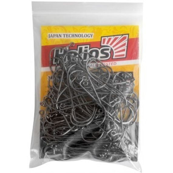 Крючок джиговый JG-29 №7/0 цвет BC (100шт) Helios (HS-JG-29-7/0)