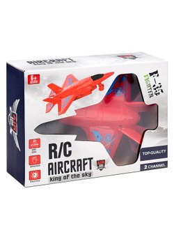 Игрушка Самолет красный радиоуправляемый (9903)