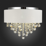 SL1350.502.06 Светильник потолочный ST-Luce Хром/Белый, Золотистый, Прозрачный E14 6*40W LACCHIA