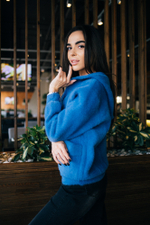 Кардиган короткий с капюшоном купить