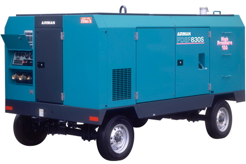 Винтовой компрессор Airman PDSF830S на шасси