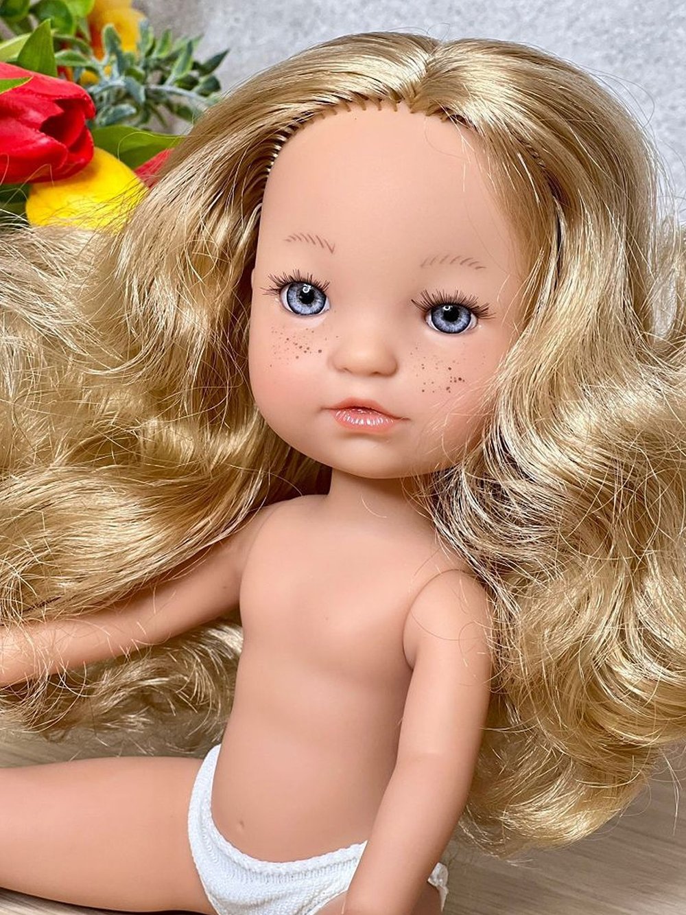 Кукла BERJUAN виниловая 35см Fashion Girl без одежды (2859)