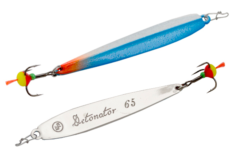 Блесна вертикальная ECOPRO Detonator, 75мм, 9г, BLS