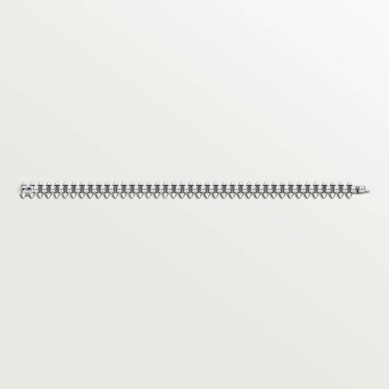 Clash de Cartier bracelet, flexible, medium model in white gold