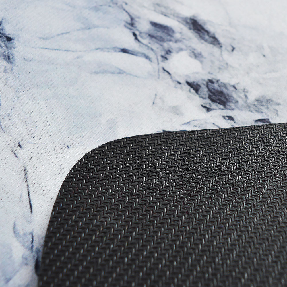 Коврик диатомитовый овал 60*90см Roomis (монсеррат серый) D6