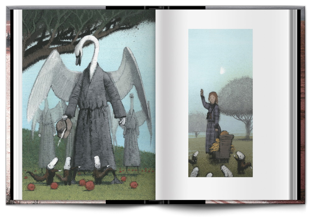 Книга с автографом «Гуси-лебеди»