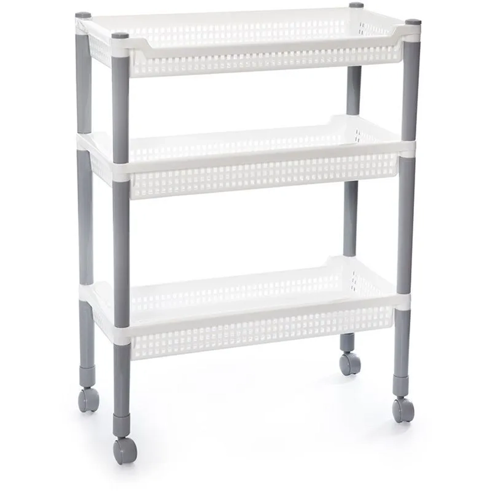 Этажерка узкая 3-х секционная ФЛЁР