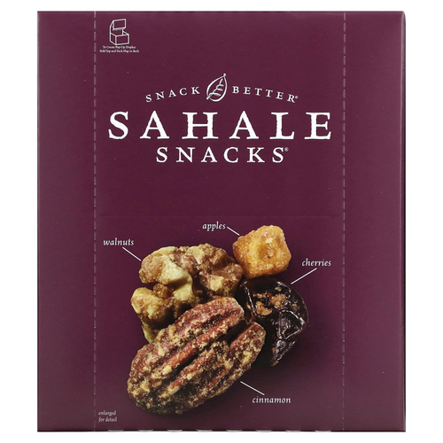 Sahale Snacks, Глазированный батончик, кленовые орехи и пекан, 9 упаковок, 1,5 унции (42,5 г)