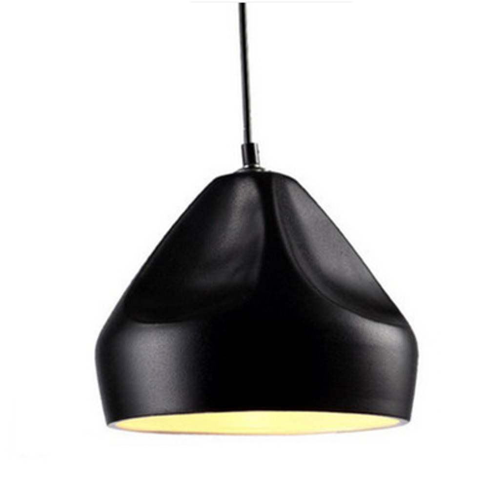Pendant design lamp  Pleat Box by Marset D23 (Black)