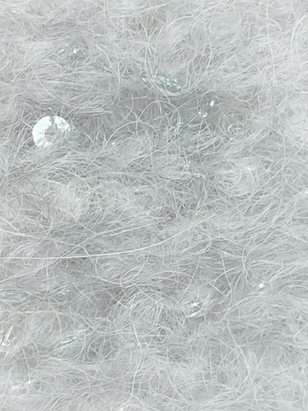 Пряжа на бобине (Италия) 25%Мохер 25% шерсть мериноса 48% п/а 2% пайетки 100г-400м 420г