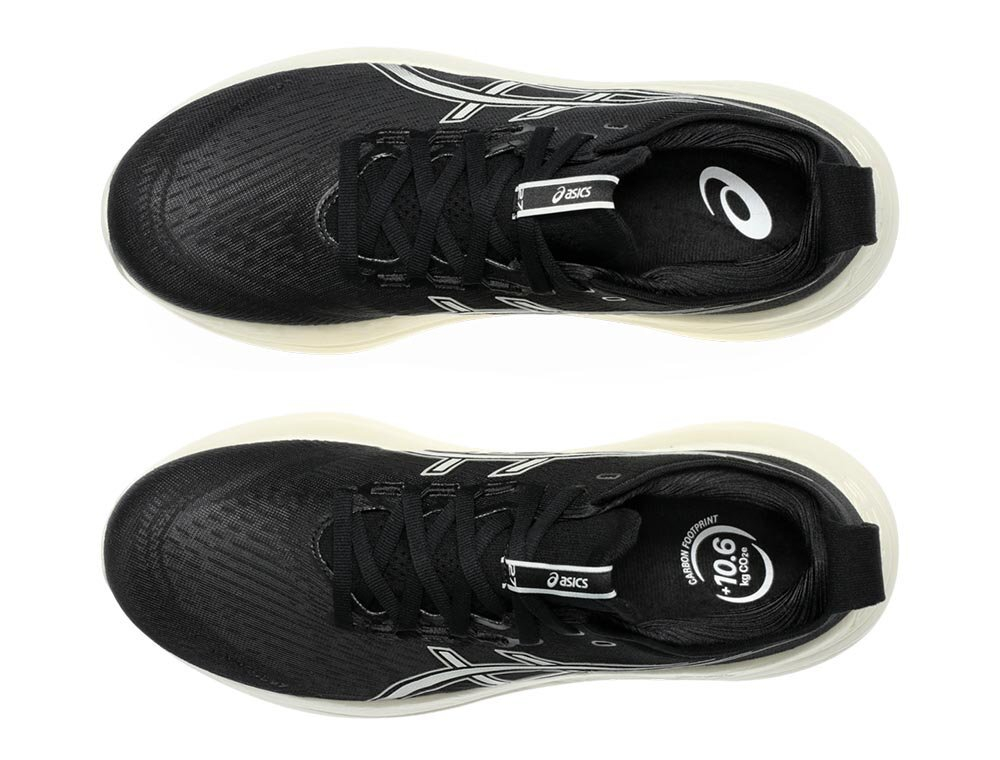 Кроссовки для бега мужские Asics Gel-Nimbus 27 M Черно-Белый