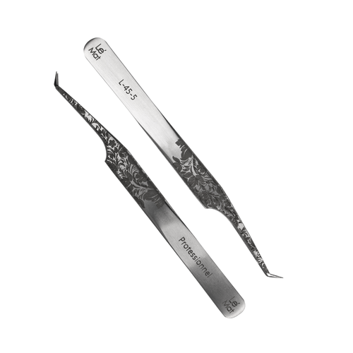 Пинцет Le Maitre "Professionnel" Diamond "Folk" L 45-5