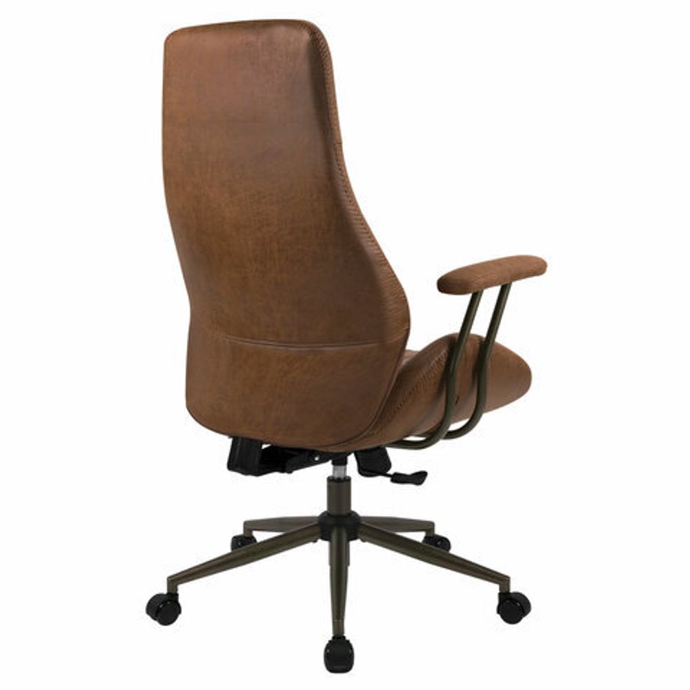 Кресло BRABIX PREMIUM "Texas EX-571", синхромеханизм, искусственная замша, светло-коричневый, 532942